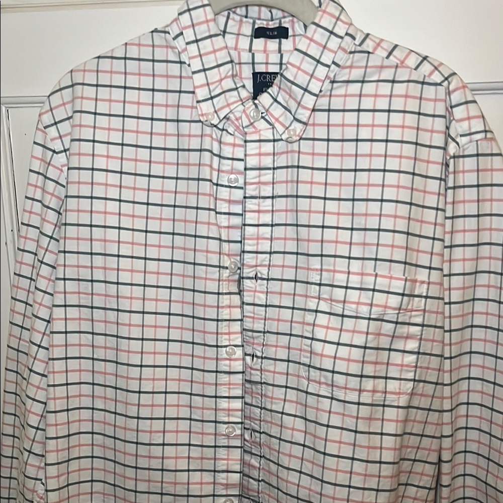 J. Crew Men's Multicolor Plaid Shirt